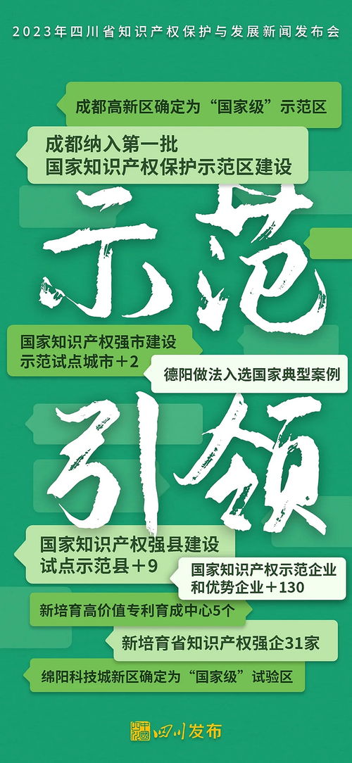 2023年四川省知識產(chǎn)權保護與發(fā)展 強化服務賦能創(chuàng)新，構建高質量發(fā)展新格局